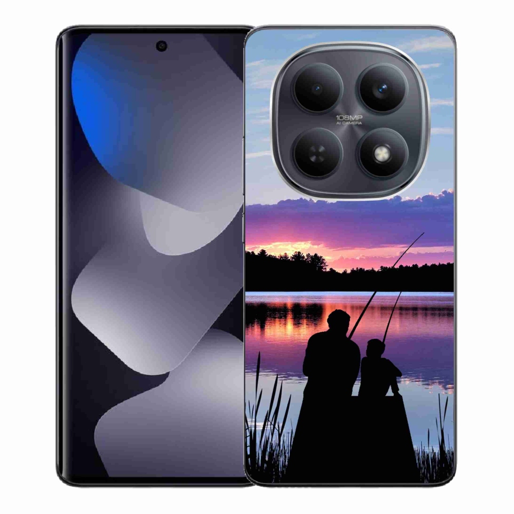 Gelový kryt mmCase na Xiaomi Redmi Note 15 4G - rybaření 2