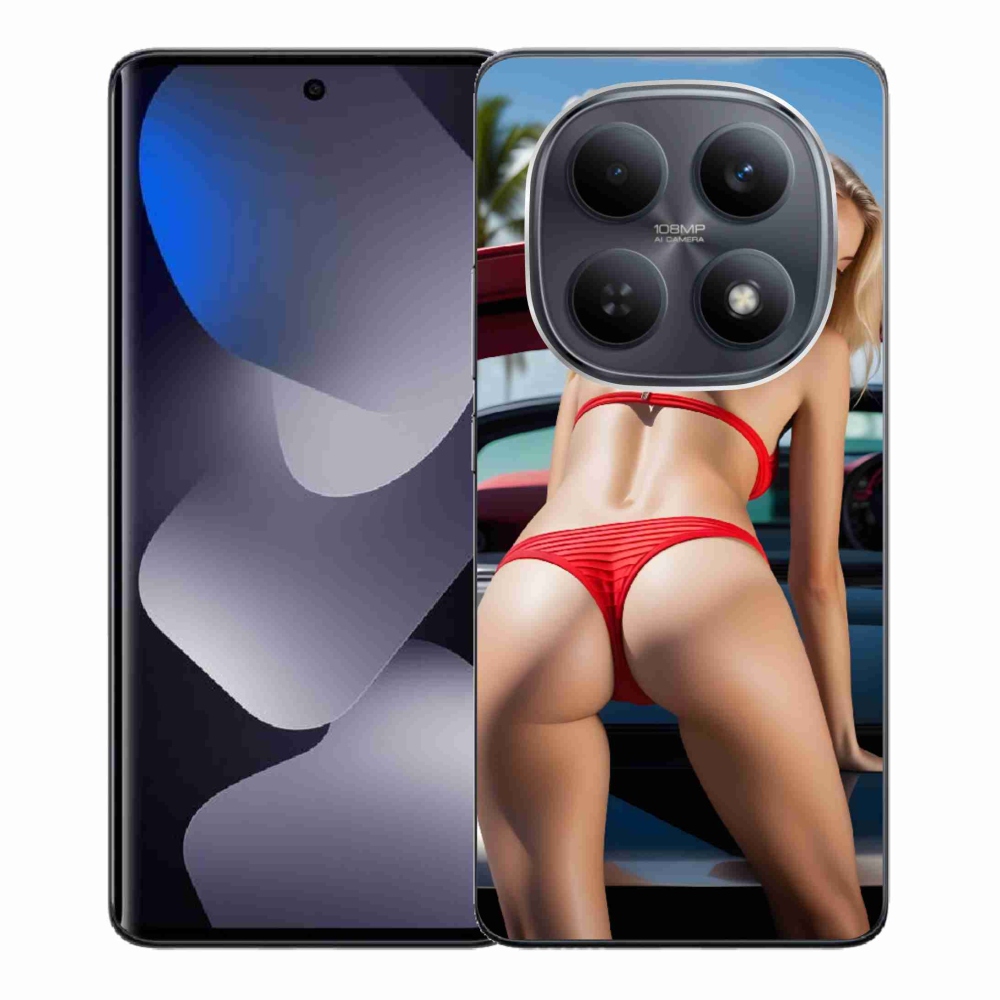 Gelový kryt mmCase na Xiaomi Redmi Note 15 4G - sexy žena 2
