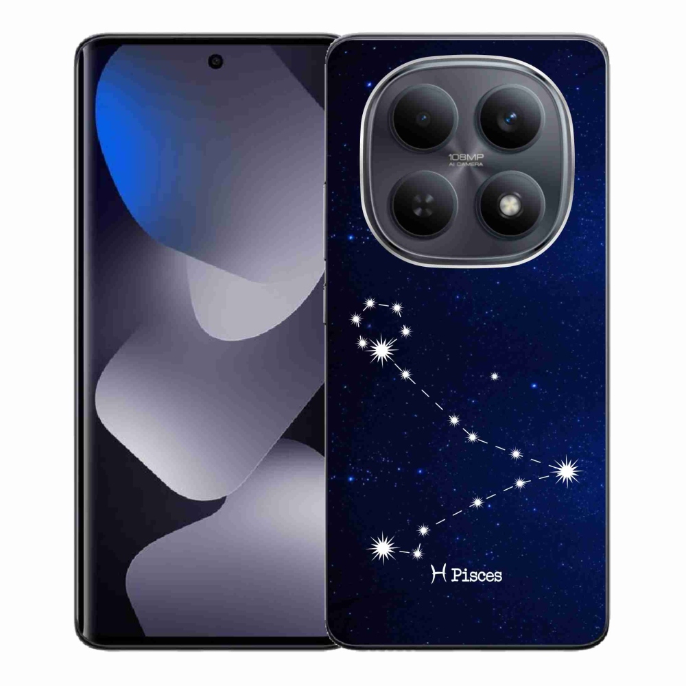 Gelový kryt mmCase na Xiaomi Redmi Note 15 4G - souhvězdí Ryby