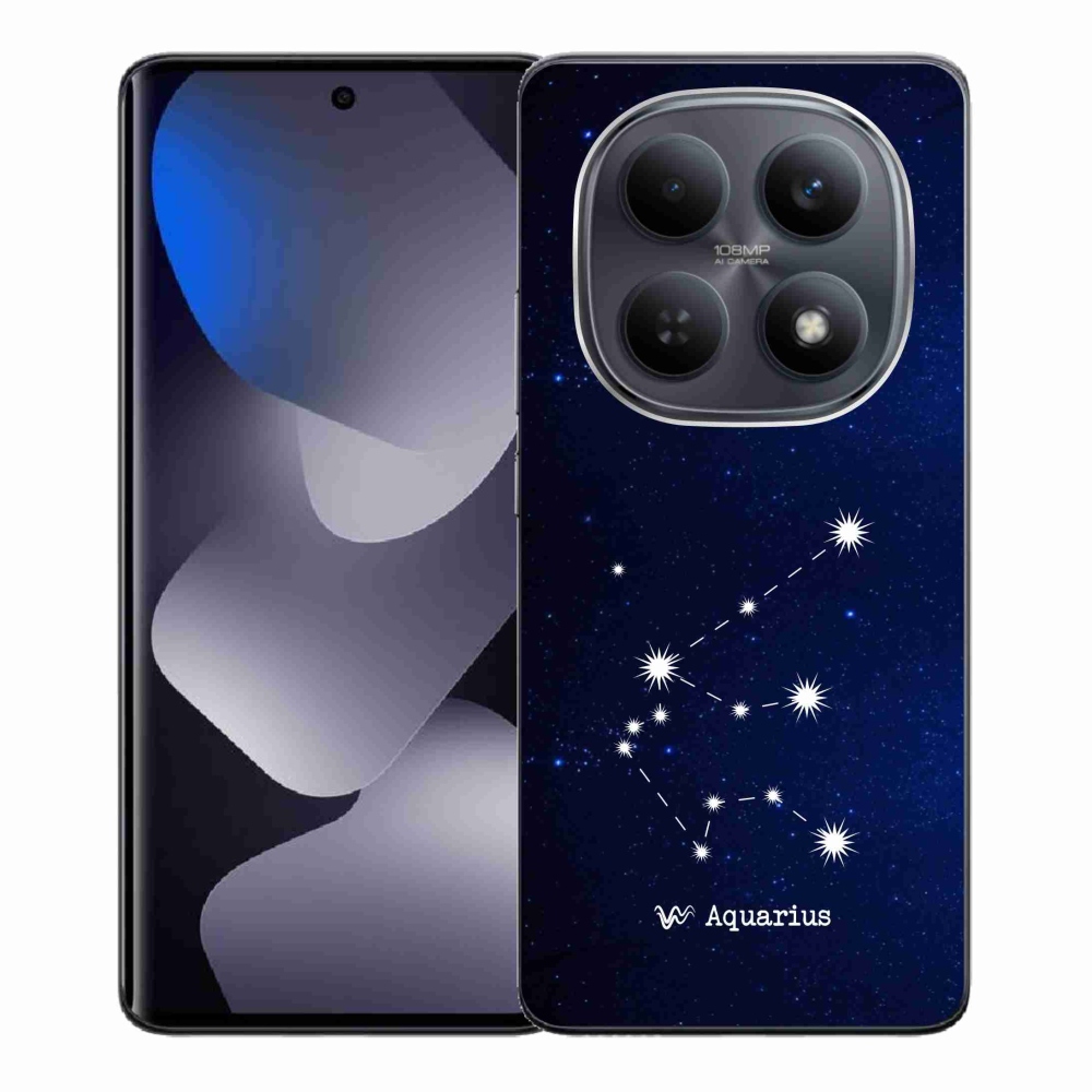 Gelový kryt mmCase na Xiaomi Redmi Note 15 4G - souhvězdí Vodnáře