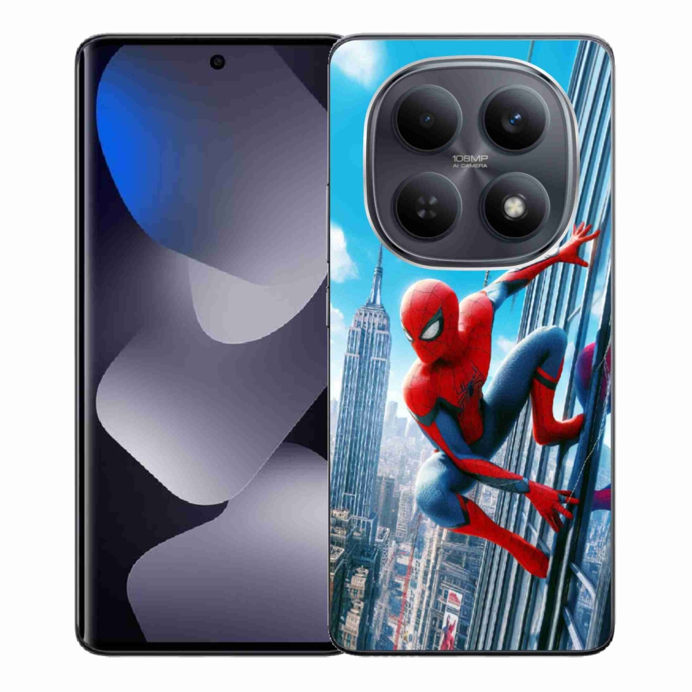 Gelový kryt mmCase na Xiaomi Redmi Note 15 4G - spiderman