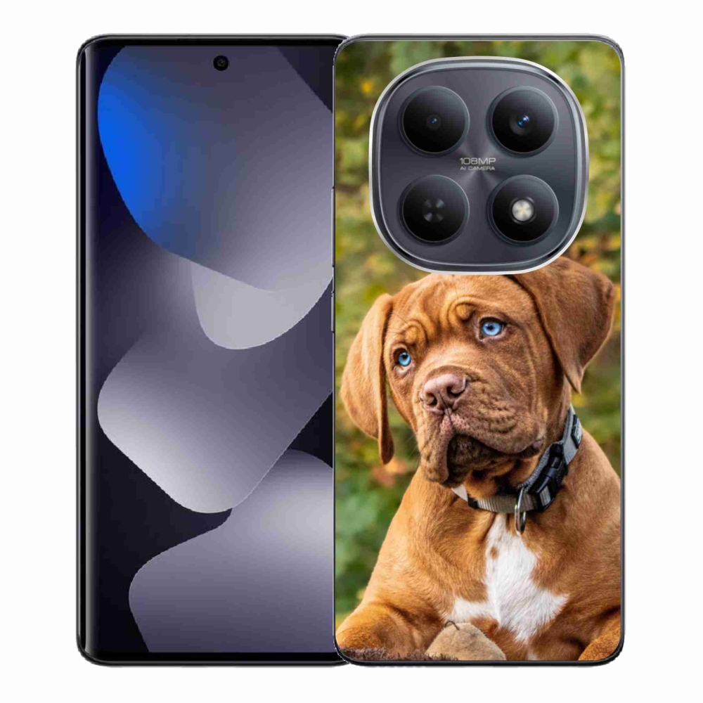 Gelový kryt mmCase na Xiaomi Redmi Note 15 4G - štěně 
