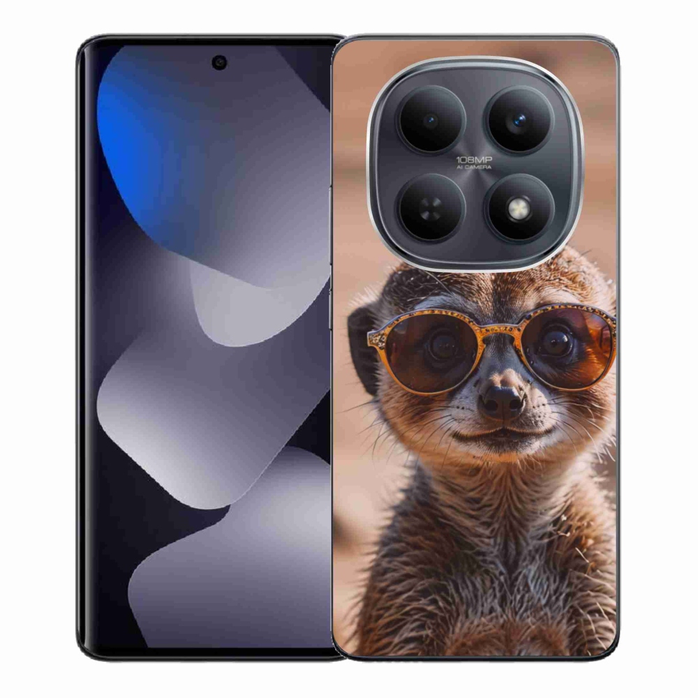 Gelový kryt mmCase na Xiaomi Redmi Note 15 4G - stylová surikata