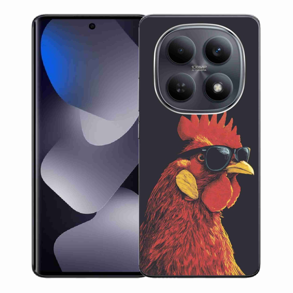 Gelový kryt mmCase na Xiaomi Redmi Note 15 4G - stylový kohout
