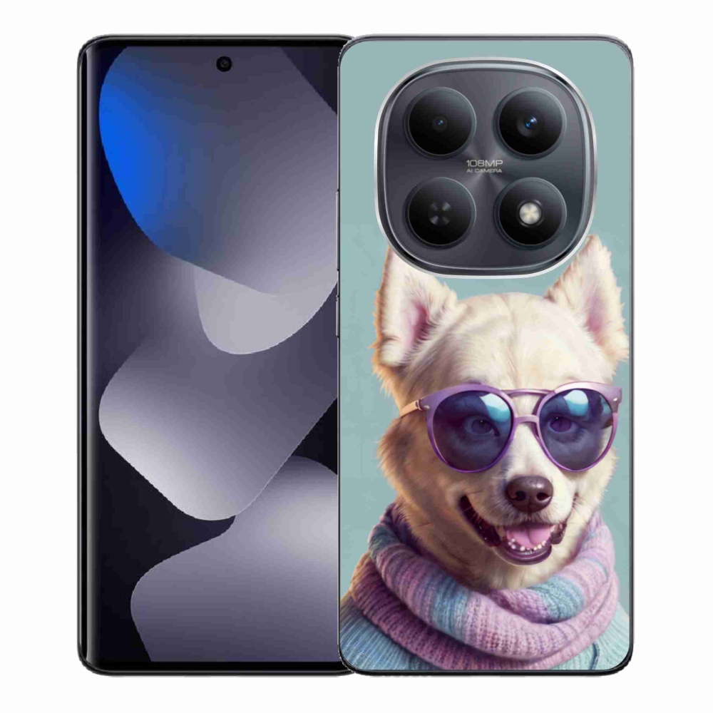 Gelový kryt mmCase na Xiaomi Redmi Note 15 4G - stylový německý špic