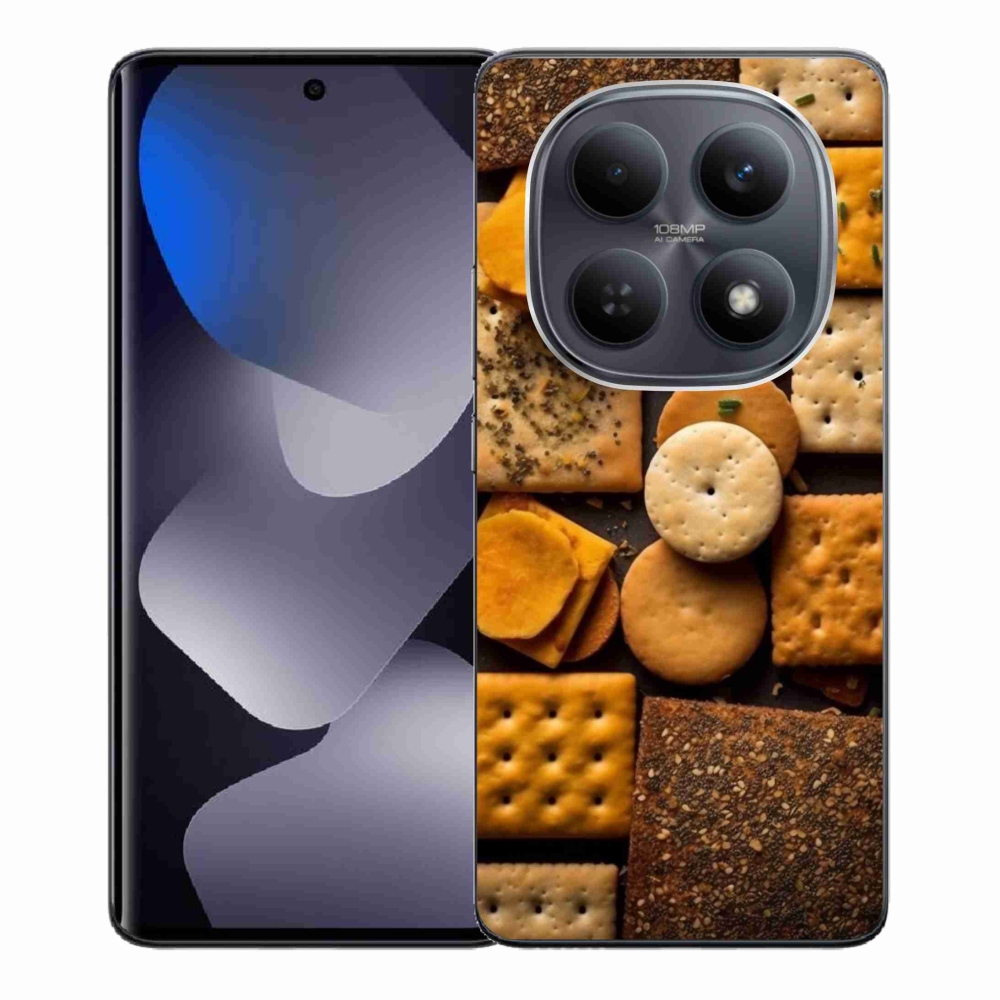 Gelový kryt mmCase na Xiaomi Redmi Note 15 4G - sušenky
