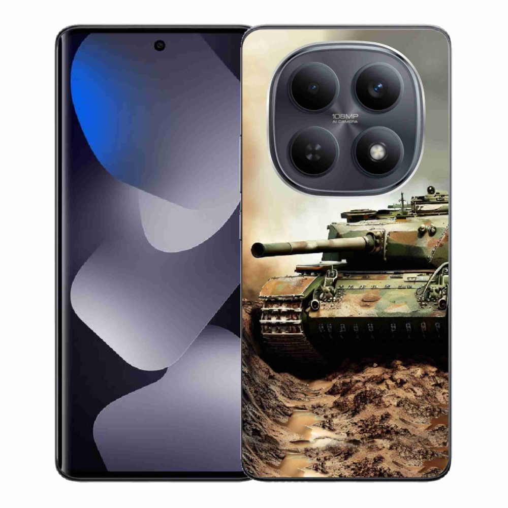 Gelový kryt mmCase na Xiaomi Redmi Note 15 4G - tank