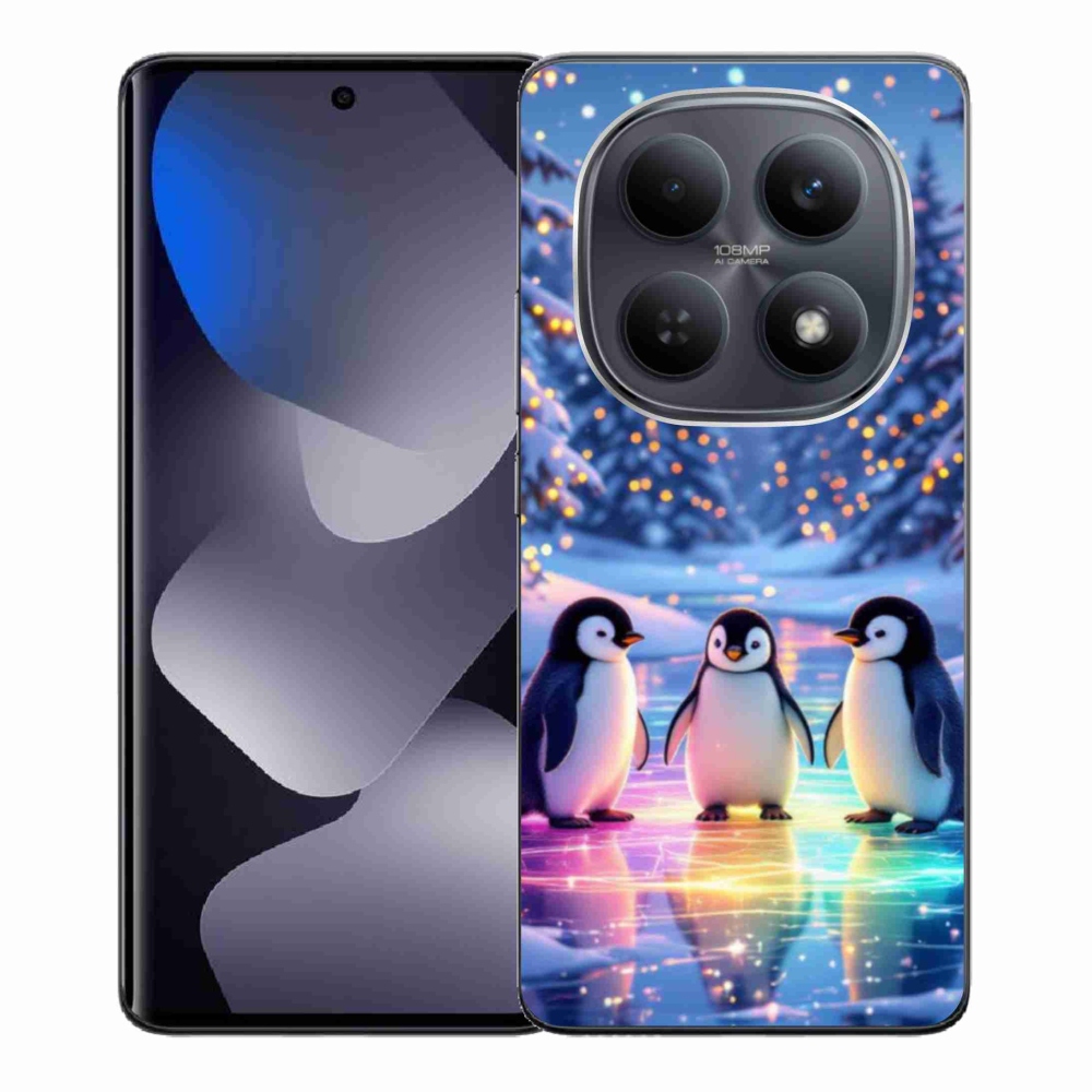Gelový kryt mmCase na Xiaomi Redmi Note 15 4G - tučnáci