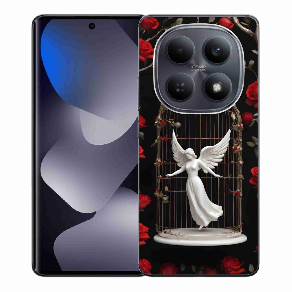 Gelový kryt mmCase na Xiaomi Redmi Note 15 4G - uvězněný anděl