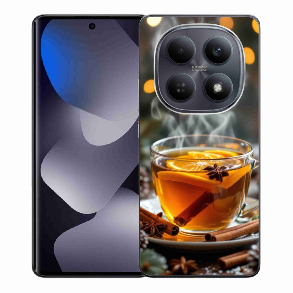 Gelový kryt mmCase na Xiaomi Redmi Note 15 4G - vánoční punč