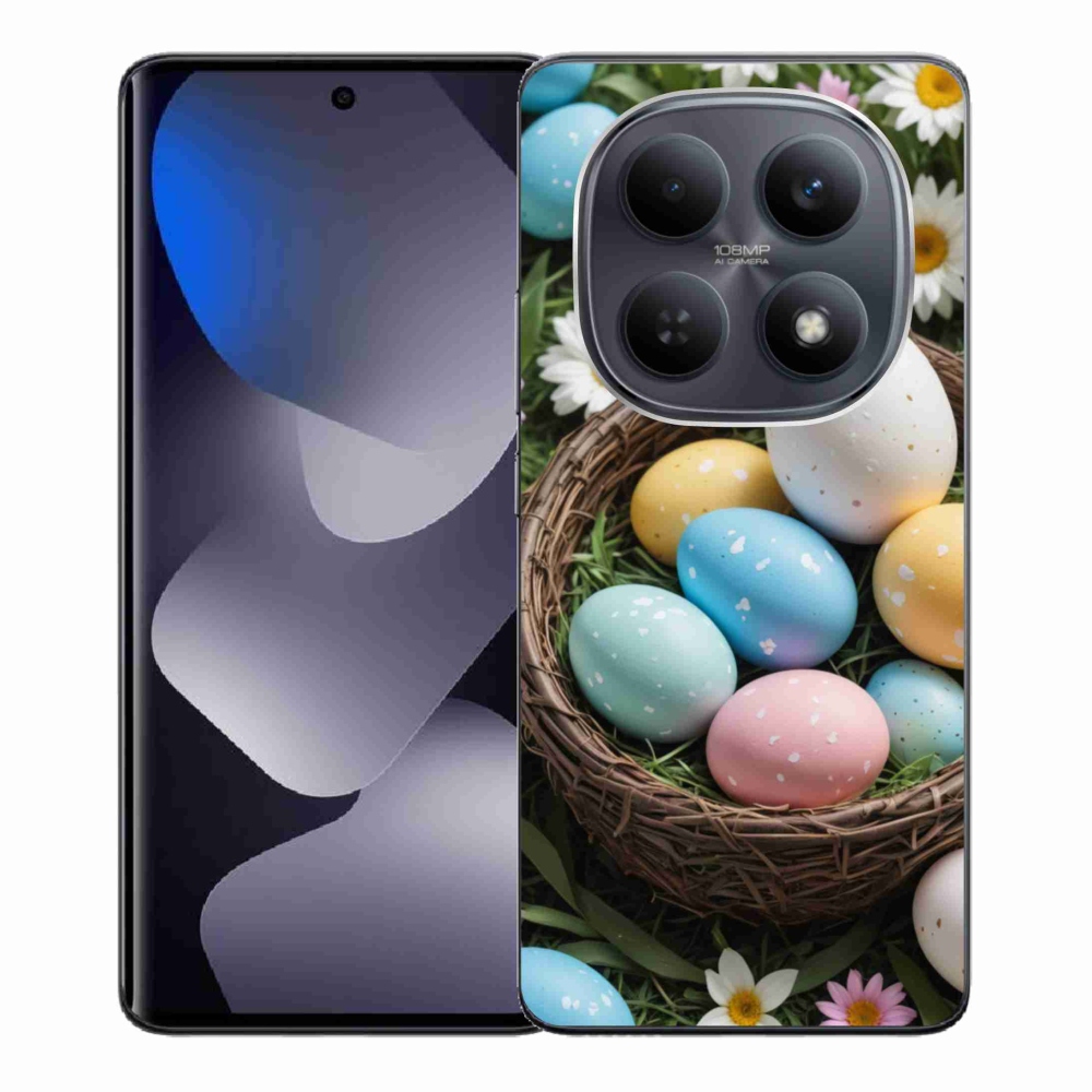 Gelový kryt mmCase na Xiaomi Redmi Note 15 4G - velikonoční vajíčka 2