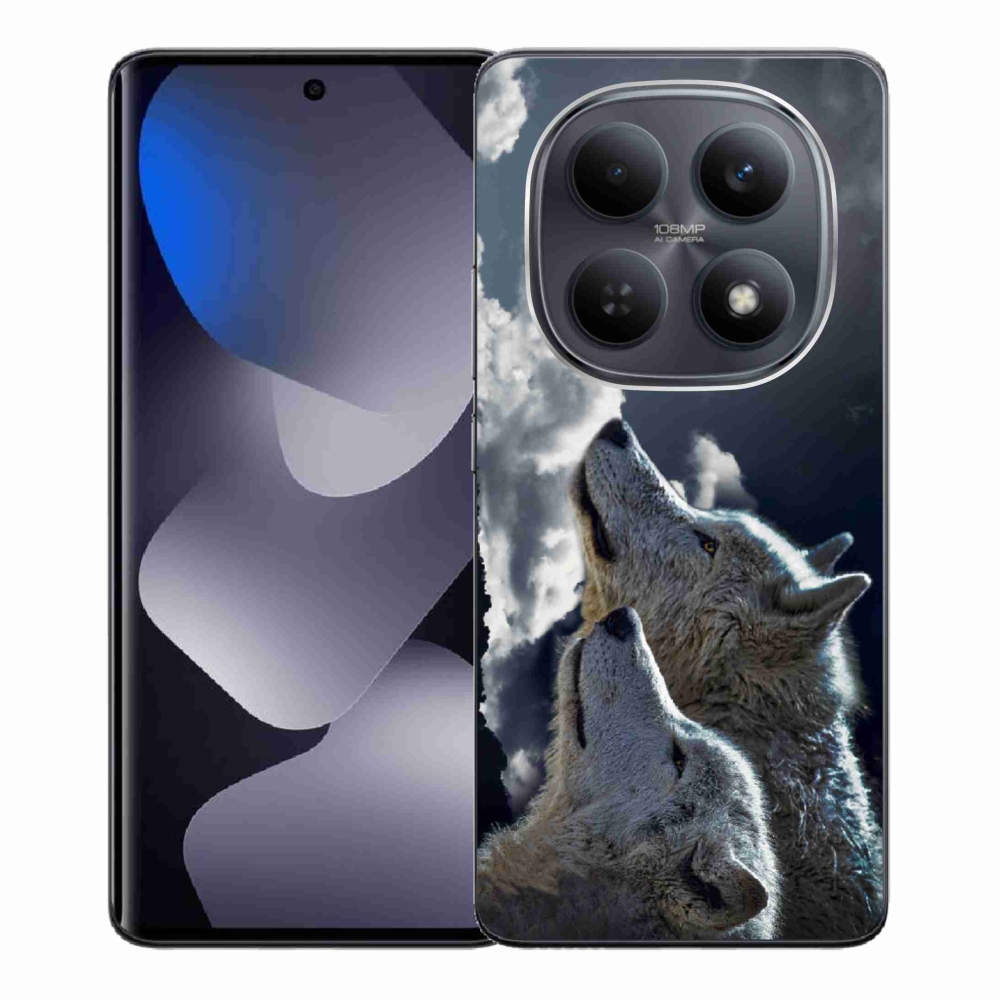 Gelový kryt mmCase na Xiaomi Redmi Note 15 4G - vlci