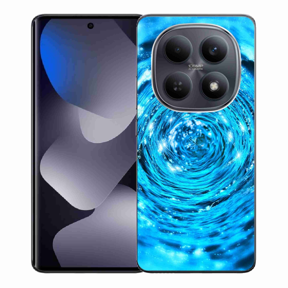 Gelový kryt mmCase na Xiaomi Redmi Note 15 4G - vodní vír