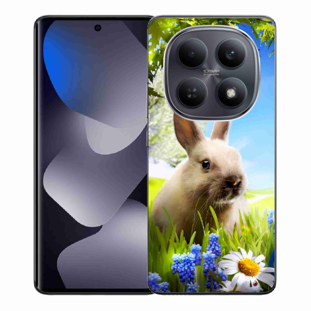 Gelový kryt mmCase na Xiaomi Redmi Note 15 4G - zajíček