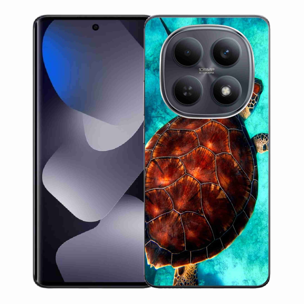 Gelový kryt mmCase na Xiaomi Redmi Note 15 4G - želva