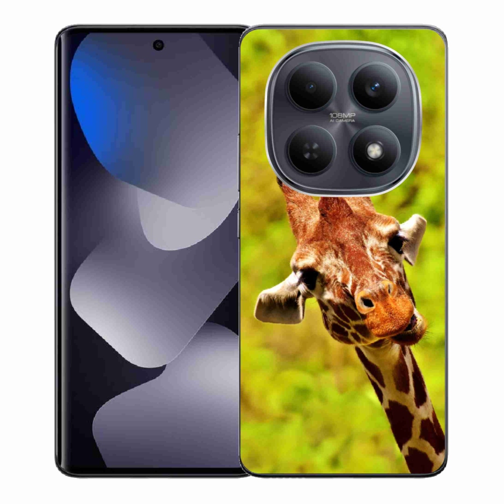 Gelový kryt mmCase na Xiaomi Redmi Note 15 4G - žirafa