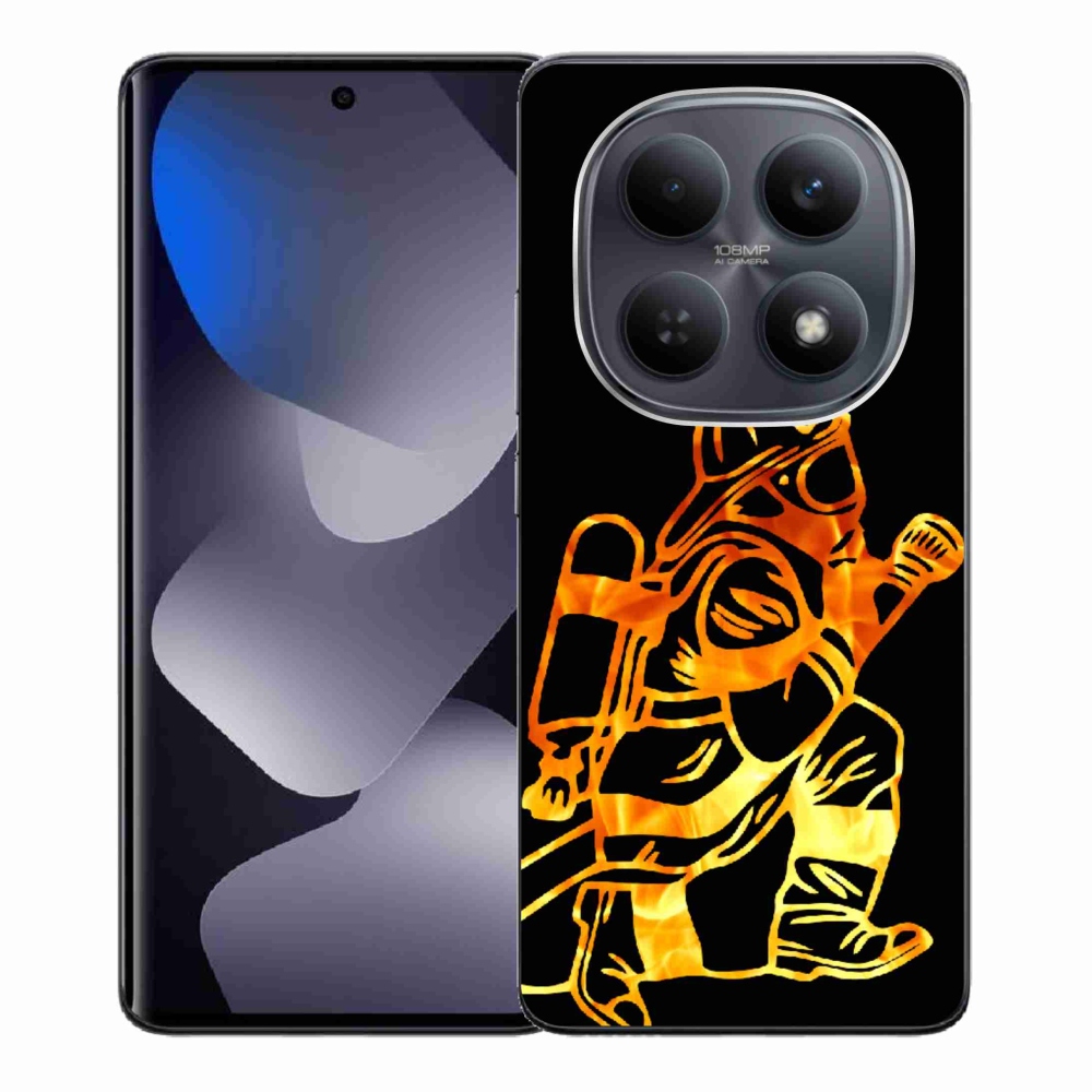 Gelový kryt mmCase na Xiaomi Redmi Note 15 5G/Poco M8 5G - hasič 1