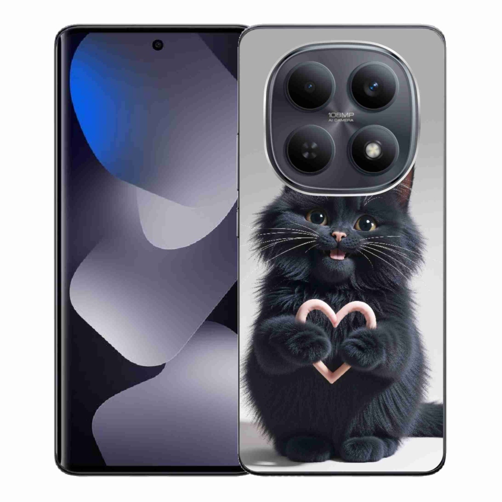 Gelový kryt mmCase na Xiaomi Redmi Note 15 5G/Poco M8 5G - kočičí láska 3