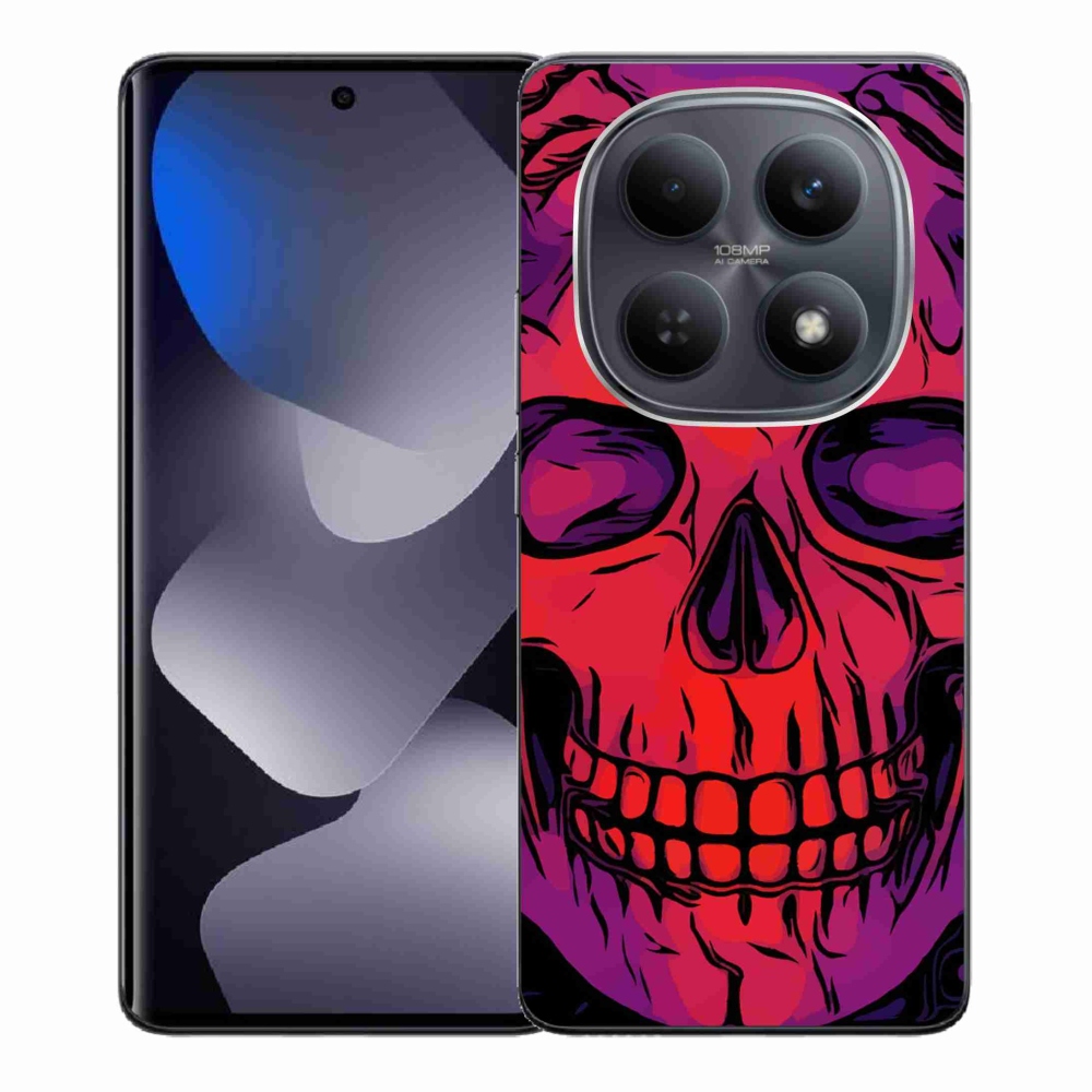 Gelový kryt mmCase na Xiaomi Redmi Note 15 5G/Poco M8 5G - lebka