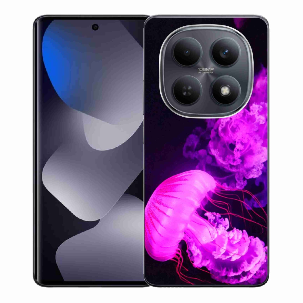 Gelový kryt mmCase na Xiaomi Redmi Note 15 5G/Poco M8 5G - medúza 1