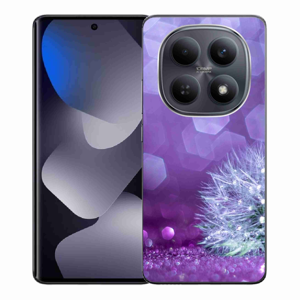 Gelový kryt mmCase na Xiaomi Redmi Note 15 5G/Poco M8 5G - odkvetlá pampeliška 2