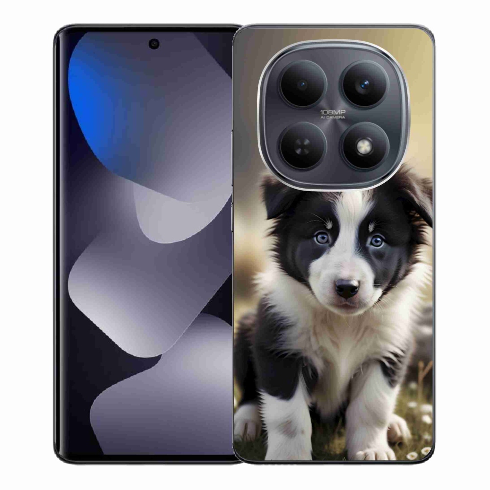 Gelový kryt mmCase na Xiaomi Redmi Note 15 5G/Poco M8 5G - roztomilá border kolie