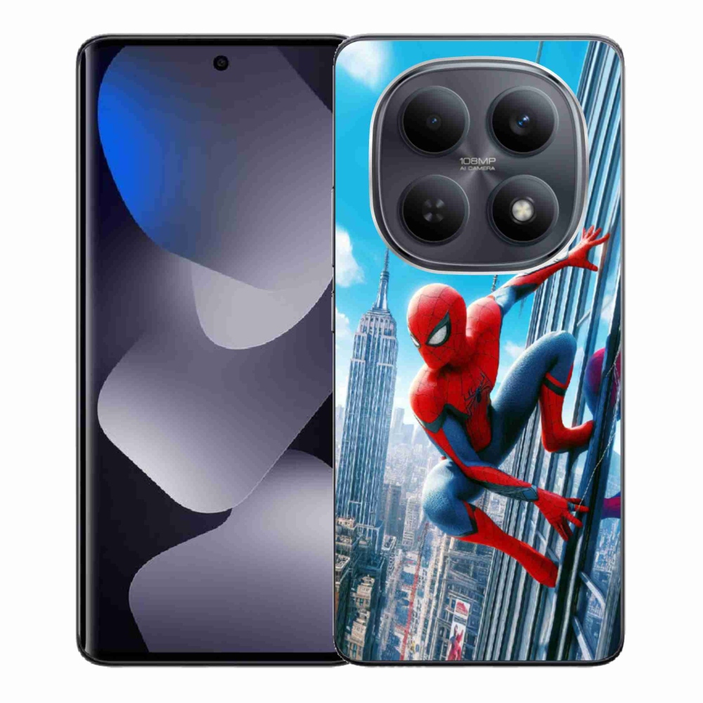 Gelový kryt mmCase na Xiaomi Redmi Note 15 5G/Poco M8 5G - spiderman