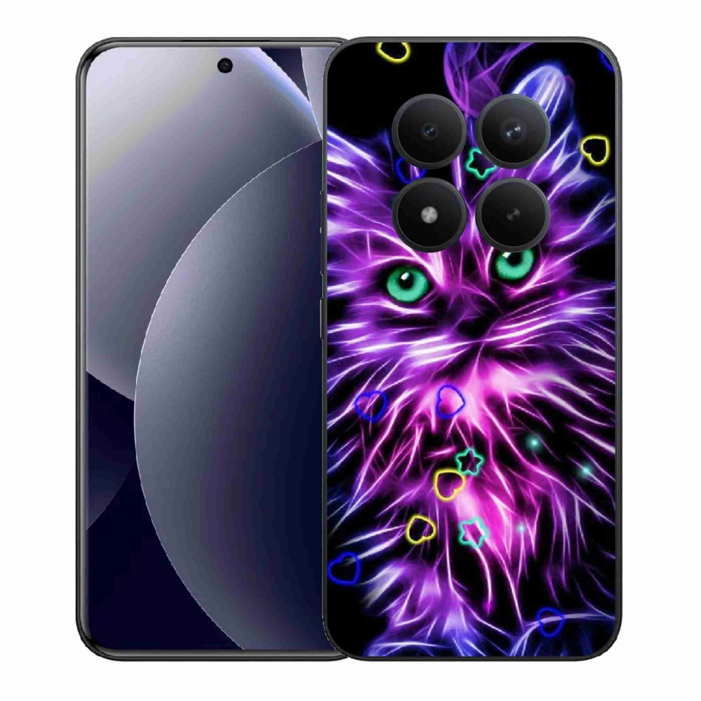 Gelový kryt mmCase na Xiaomi Redmi Note 15 Pro+ 5G/Xiaomi Poco M8 Pro 5G - abstraktní kočka