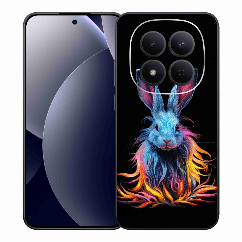 Gelový kryt mmCase na Xiaomi Redmi Note 15 Pro 5G - abstraktní zajíc