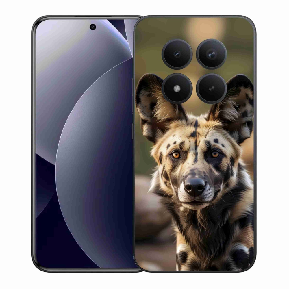 Gelový kryt mmCase na Xiaomi Redmi Note 15 Pro+ 5G - africký divoký pes