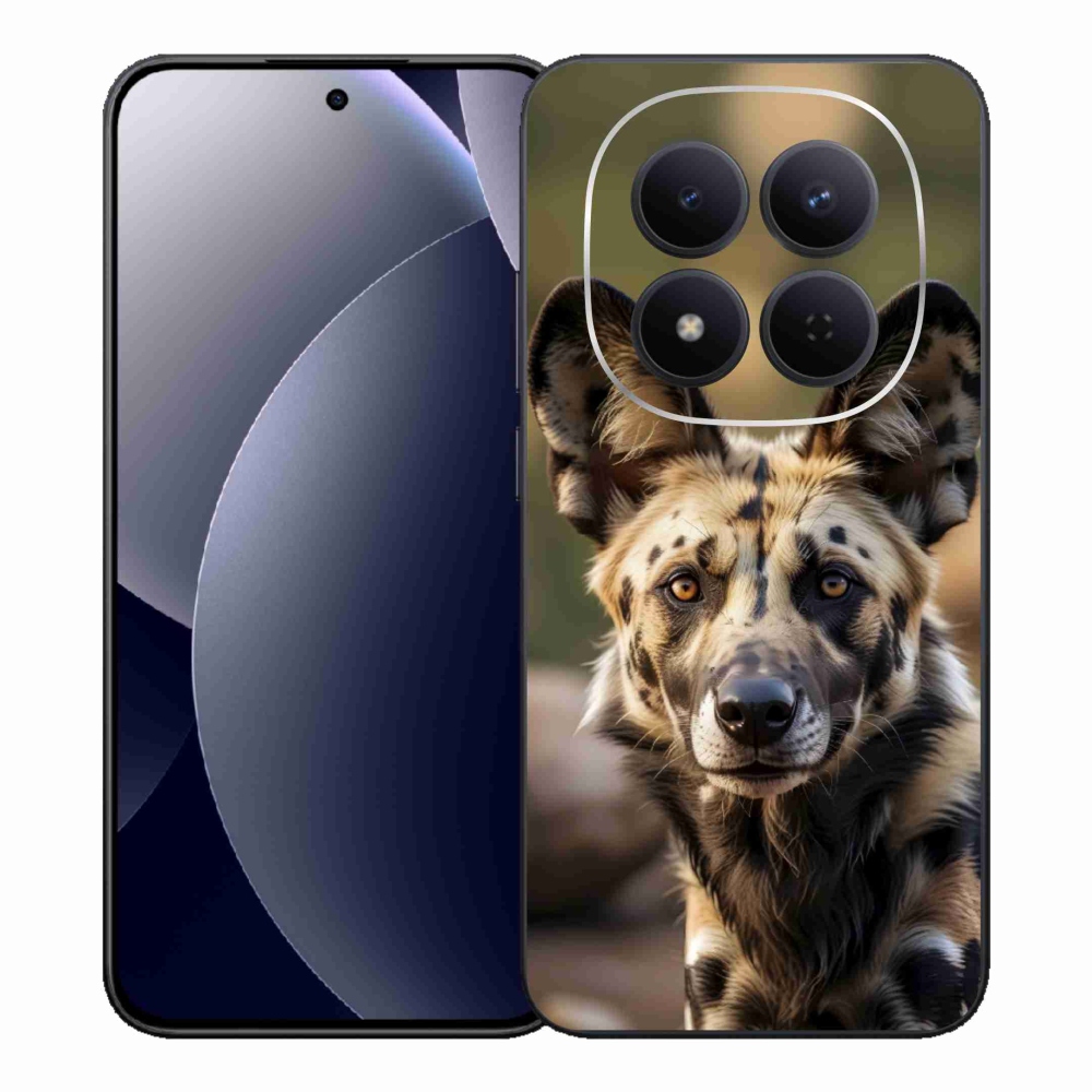Gelový kryt mmCase na Xiaomi Redmi Note 15 Pro 5G - africký divoký pes