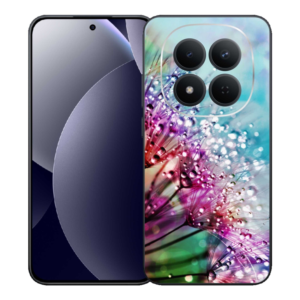 Gelový kryt mmCase na Xiaomi Redmi Note 15 Pro 5G - barevné květy