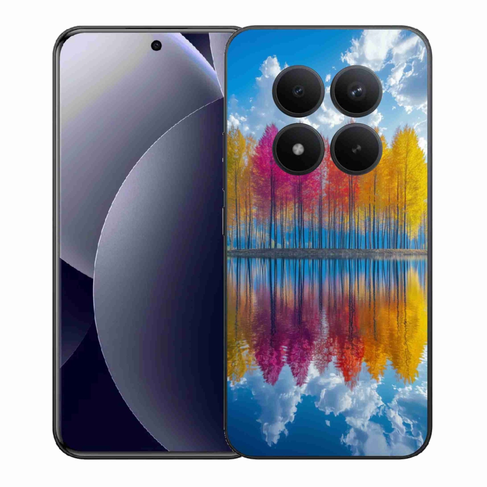 Gelový kryt mmCase na Xiaomi Redmi Note 15 Pro+ 5G/Xiaomi Poco M8 Pro 5G - barevné stromy