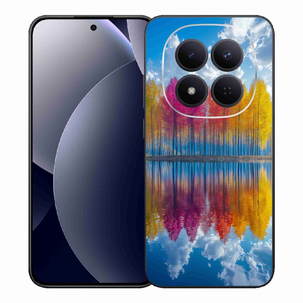 Gelový kryt mmCase na Xiaomi Redmi Note 15 Pro 5G - barevné stromy