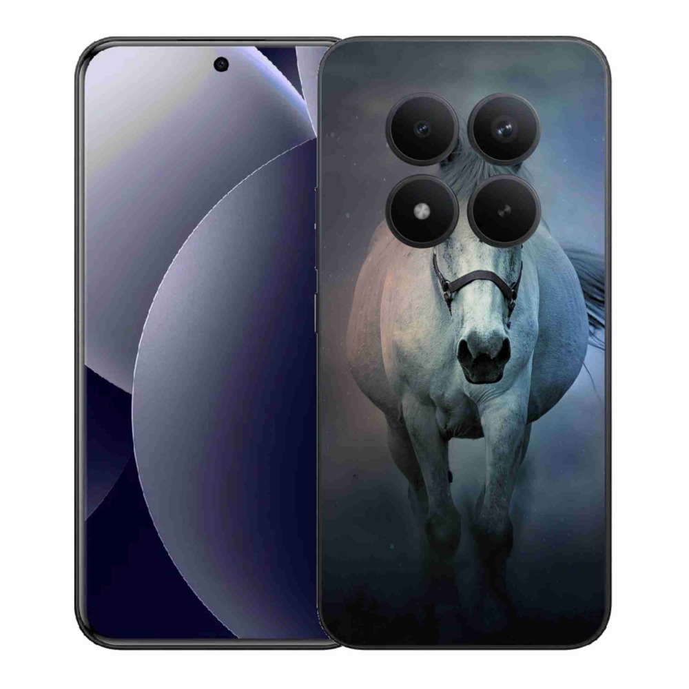 Gelový kryt mmCase na Xiaomi Redmi Note 15 Pro+ 5G/Xiaomi Poco M8 Pro 5G - běžící bílý kůň