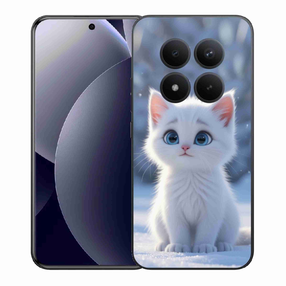 Gelový kryt mmCase na Xiaomi Redmi Note 15 Pro+ 5G - bílé kotě 3
