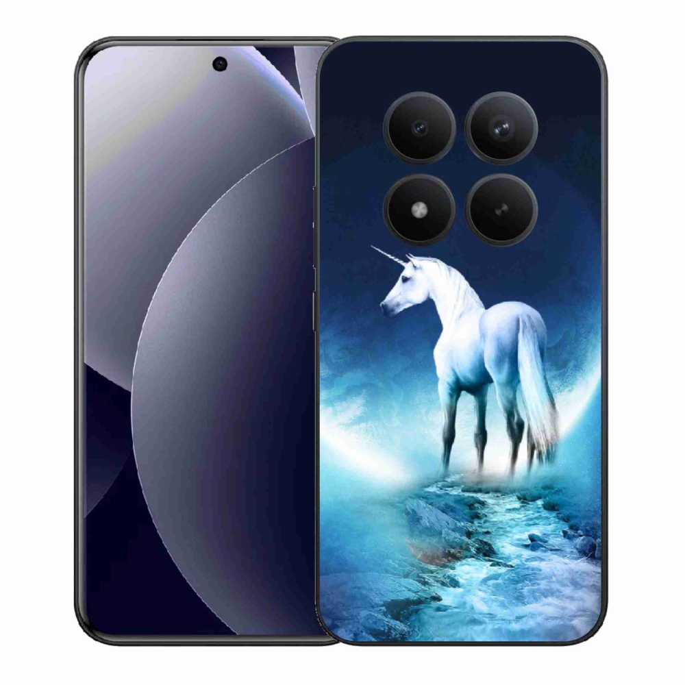 Gelový kryt mmCase na Xiaomi Redmi Note 15 Pro+ 5G/Xiaomi Poco M8 Pro 5G - bílý jednorožec