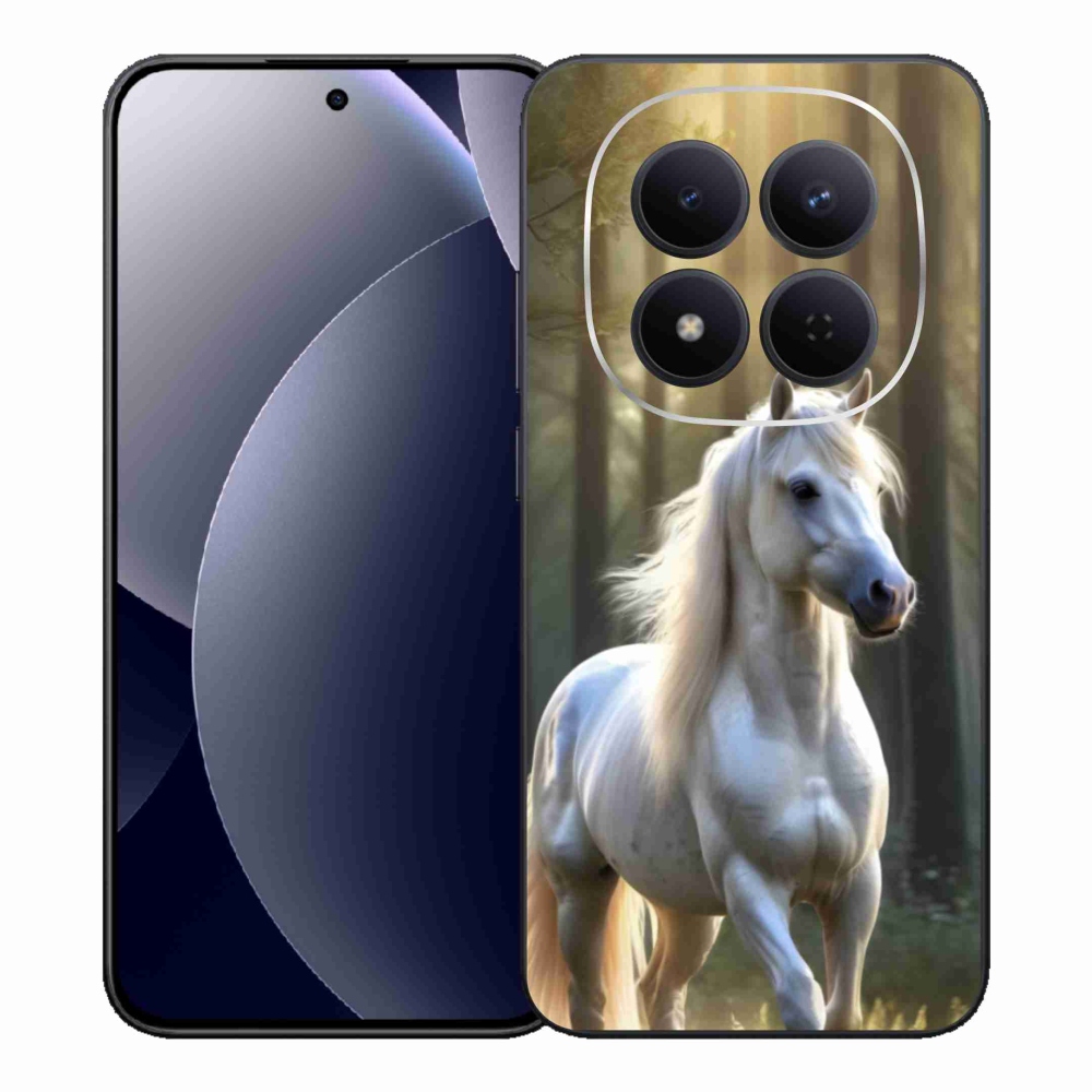 Gelový kryt mmCase na Xiaomi Redmi Note 15 Pro 5G - bílý kůň 3