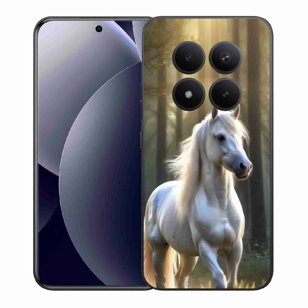 Gelový kryt mmCase na Xiaomi Redmi Note 15 Pro+ 5G/Xiaomi Poco M8 Pro 5G - bílý kůň 3
