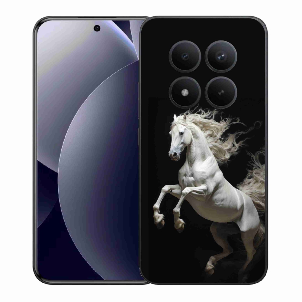Gelový kryt mmCase na Xiaomi Redmi Note 15 Pro+ 5G/Xiaomi Poco M8 Pro 5G - bílý kůň 4