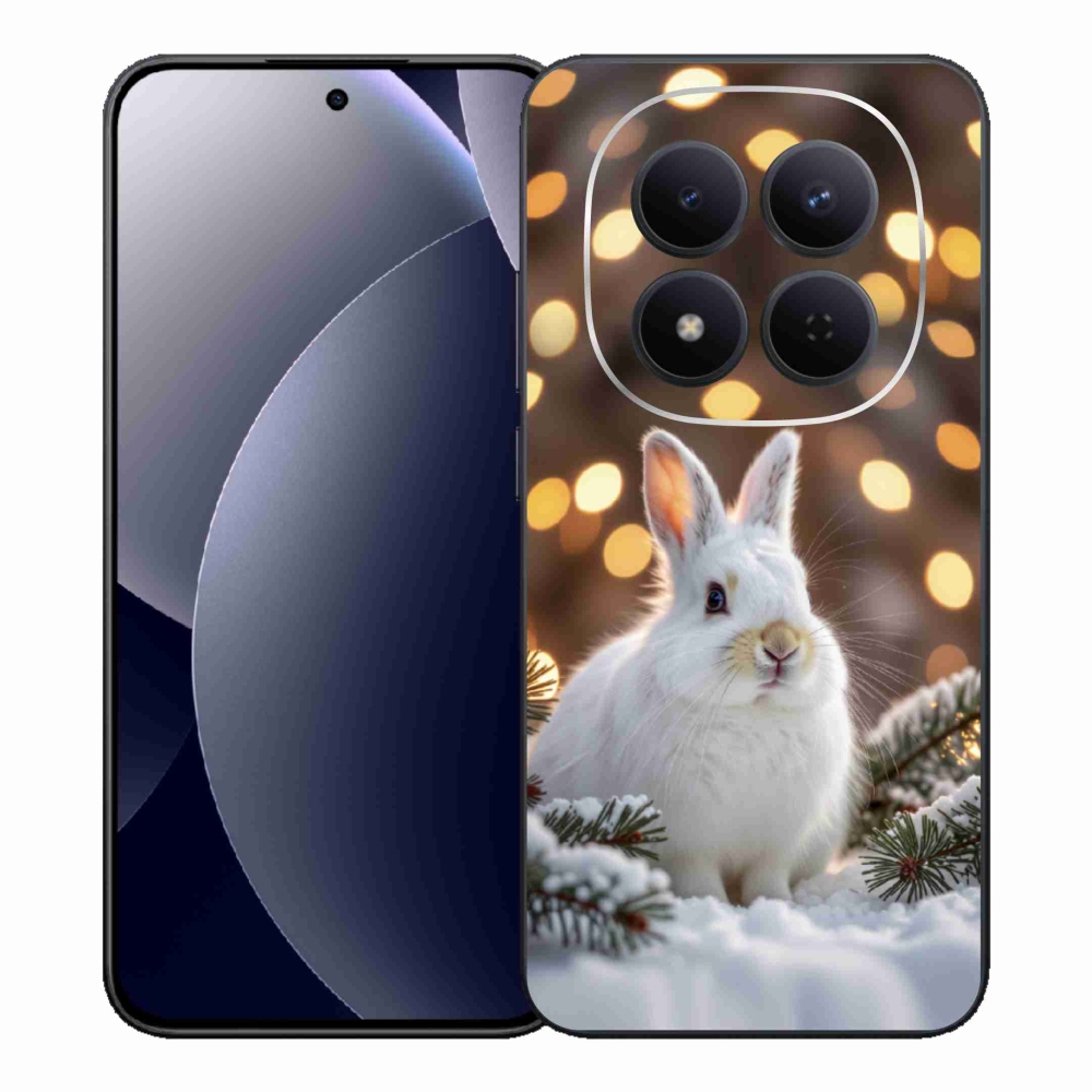 Gelový kryt mmCase na Xiaomi Redmi Note 15 Pro 5G - bílý zajíc