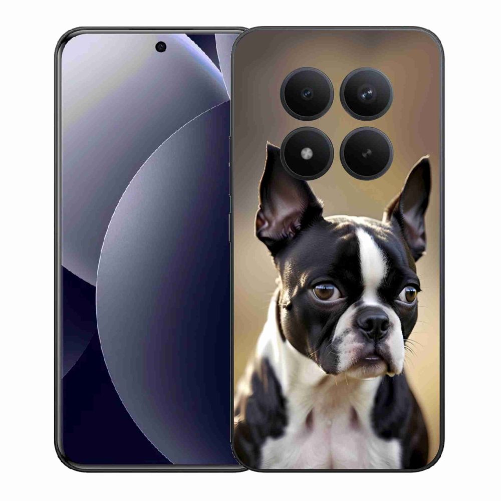 Gelový kryt mmCase na Xiaomi Redmi Note 15 Pro+ 5G - bostonský teriér