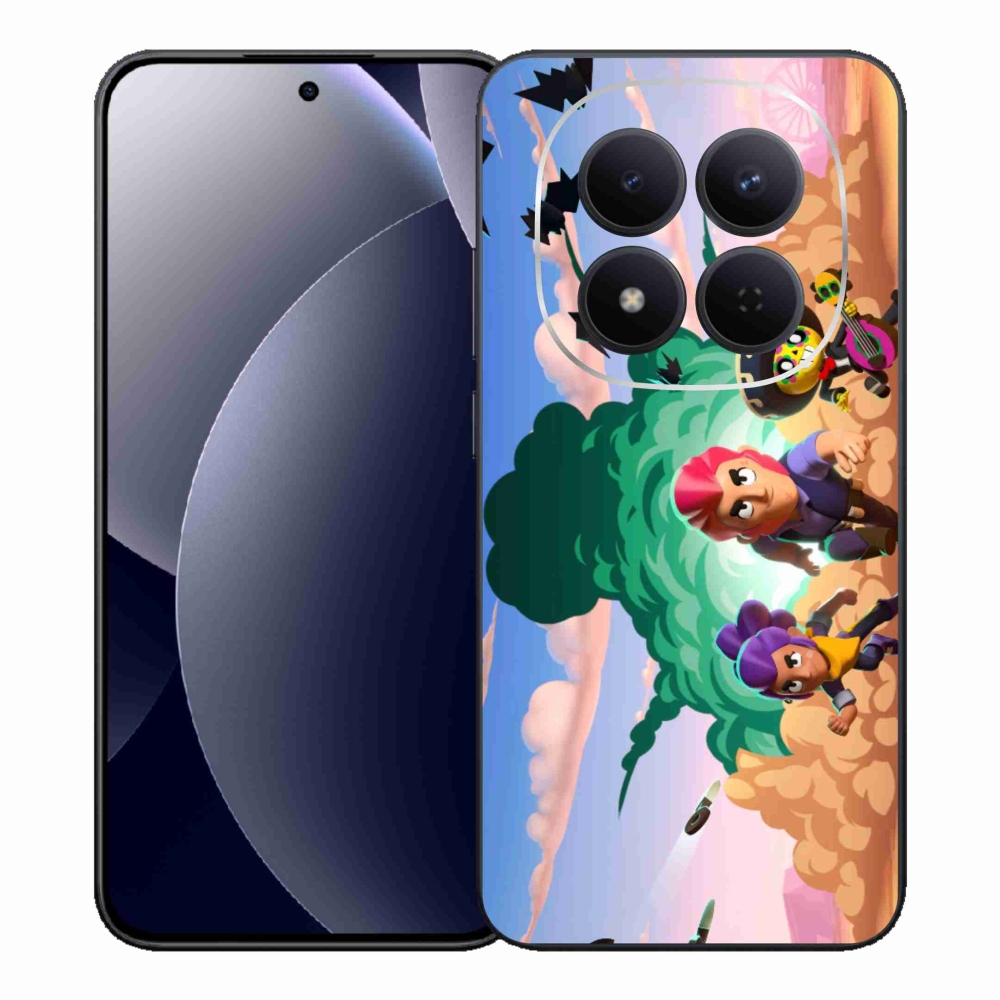 Gelový kryt mmCase na Xiaomi Redmi Note 15 Pro 5G - brawl stars