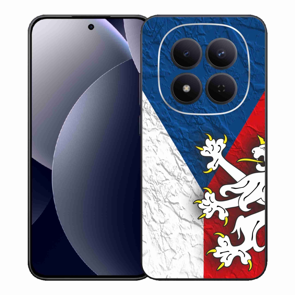 Gelový kryt mmCase na Xiaomi Redmi Note 15 Pro 5G - česká vlajka 1