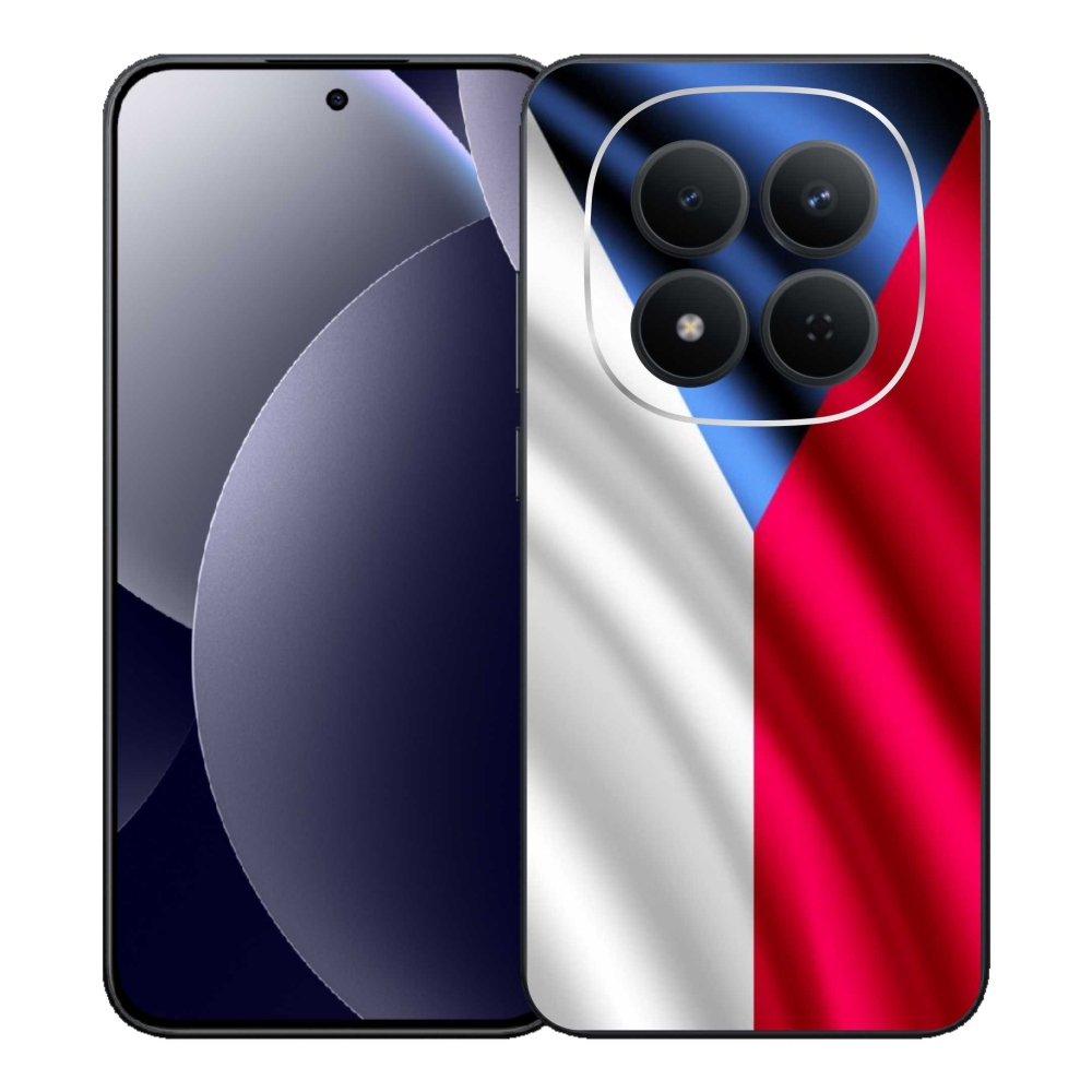 Gelový kryt mmCase na Xiaomi Redmi Note 15 Pro 5G - česká vlajka
