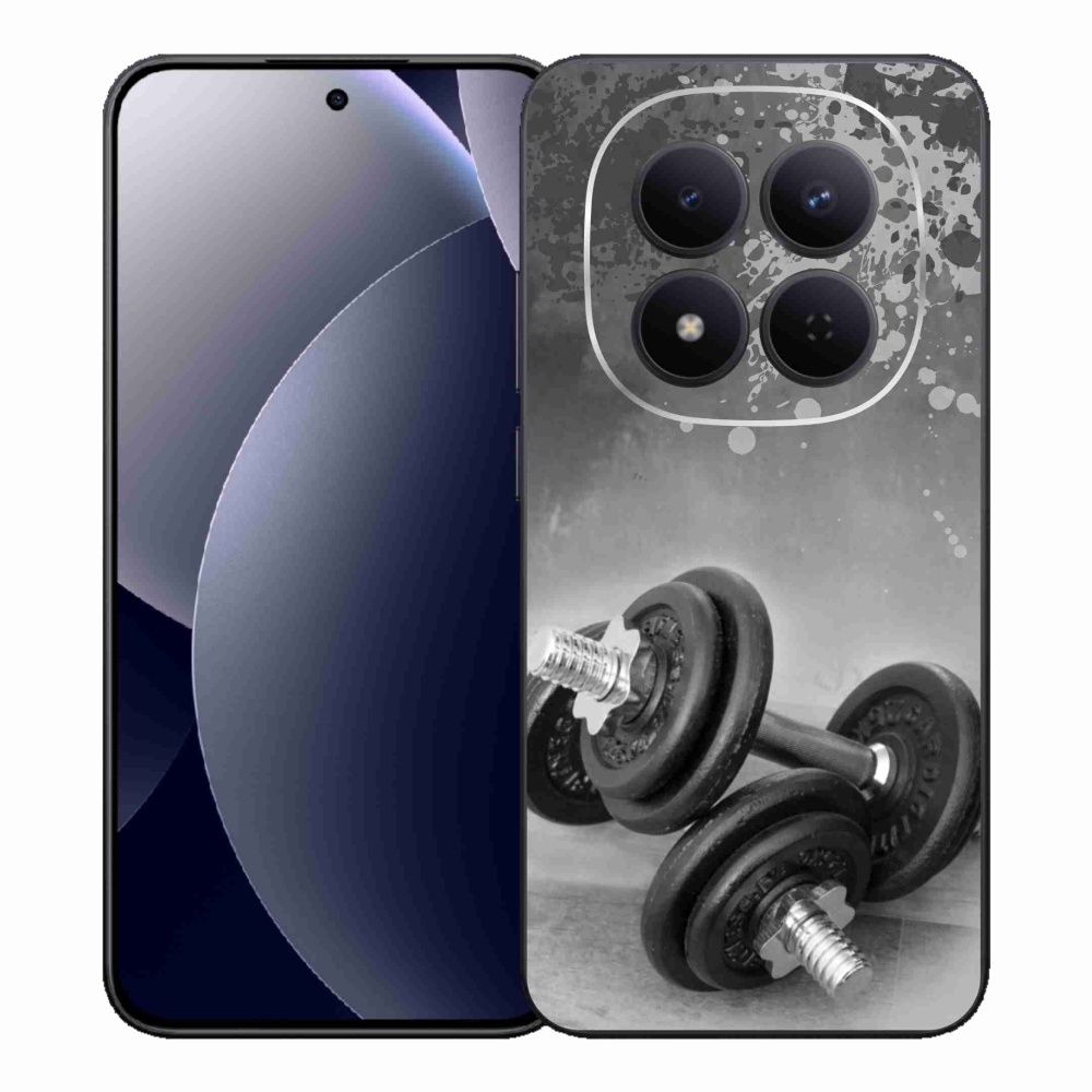 Gelový kryt mmCase na Xiaomi Redmi Note 15 Pro 5G - činky 1