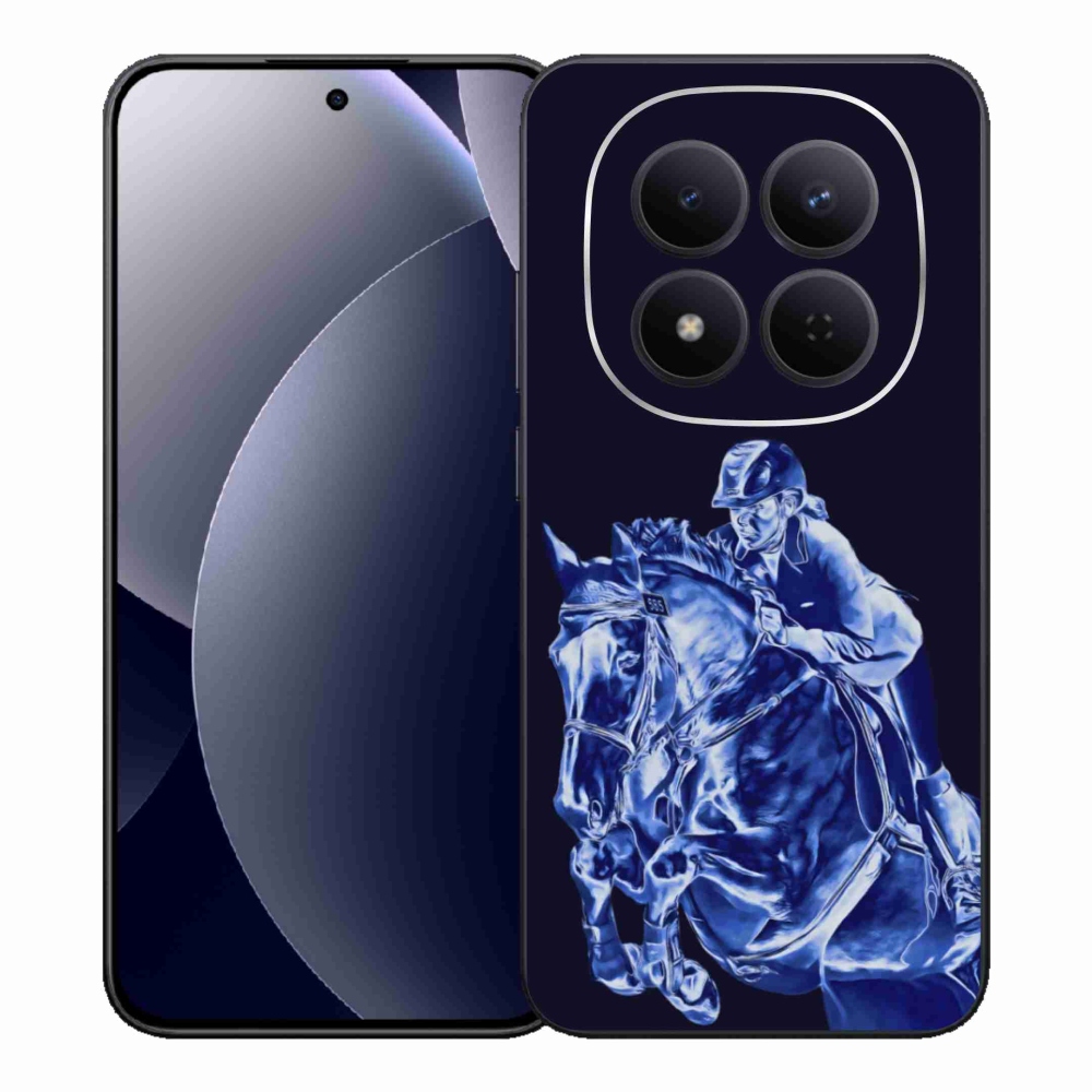 Gelový kryt mmCase na Xiaomi Redmi Note 15 Pro 5G - dostihový kůň