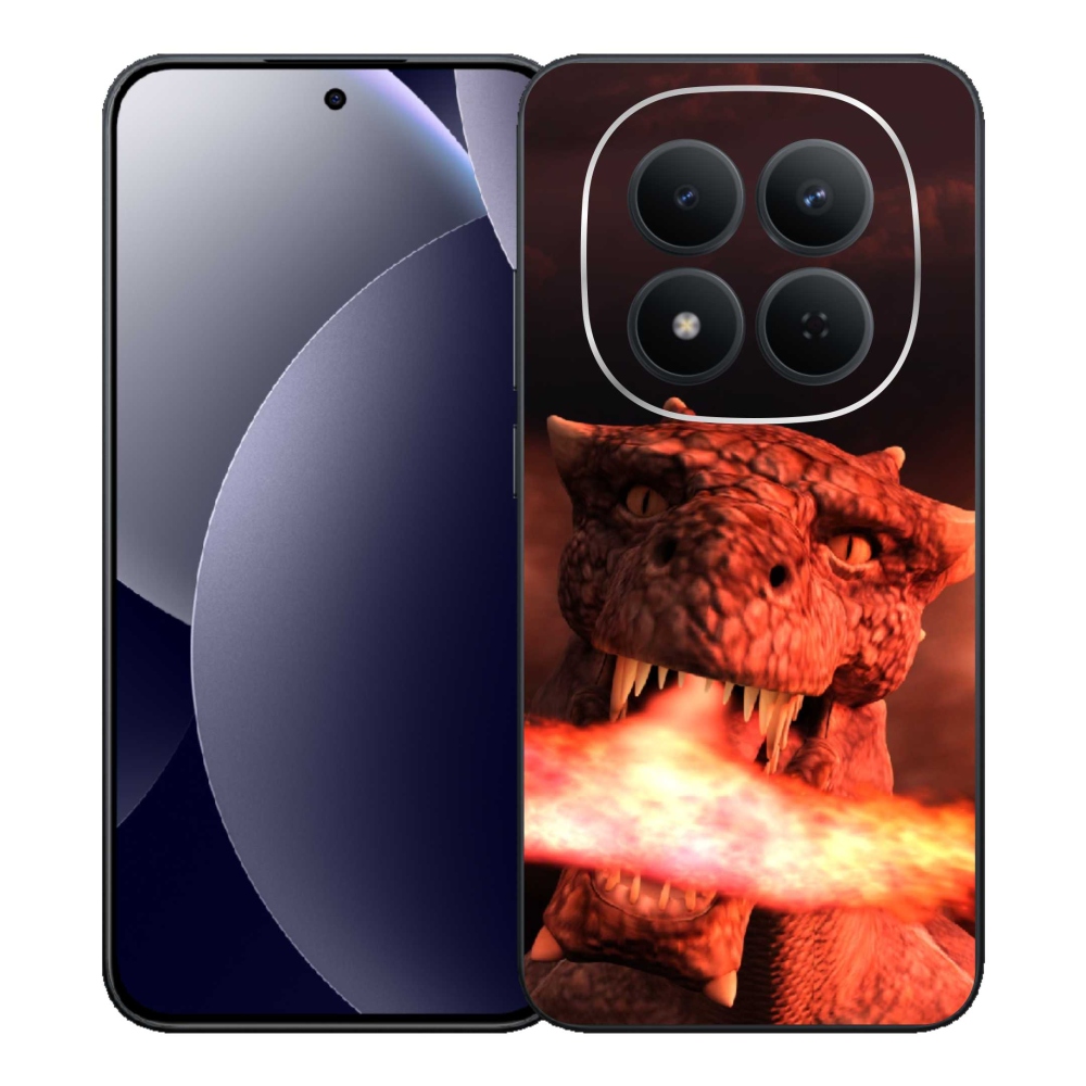 Gelový kryt mmCase na Xiaomi Redmi Note 15 Pro 5G - drak