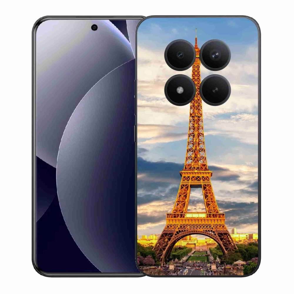 Gelový kryt mmCase na Xiaomi Redmi Note 15 Pro+ 5G/Xiaomi Poco M8 Pro 5G - eiffelova věž 3