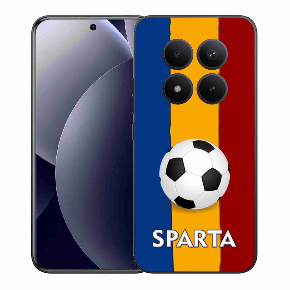 Gelový kryt mmCase na Xiaomi Redmi Note 15 Pro+ 5G/Xiaomi Poco M8 Pro 5G - fotbal 1